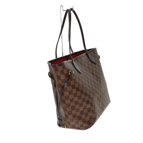 c21 3166 2 Louis Vuitton Neverfull MM Tote Bag Damier Brown