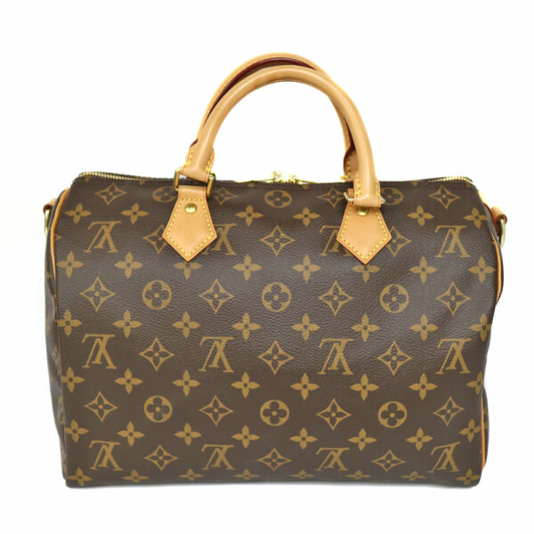 c21 3177 2 Louis Vuitton Speedy Bandouliere 30 Handbag Monogram Brown