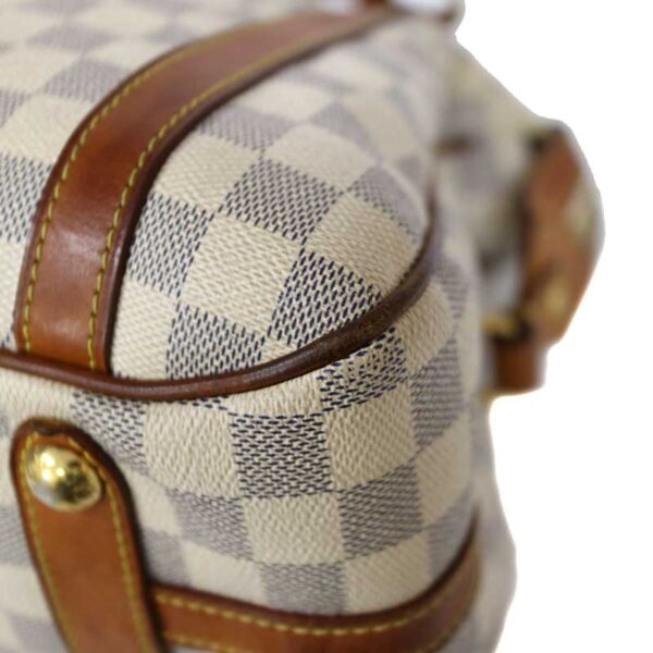 c21 3484 10 Louis Vuitton Stresa PM Shoulder Bag Damier Azur White