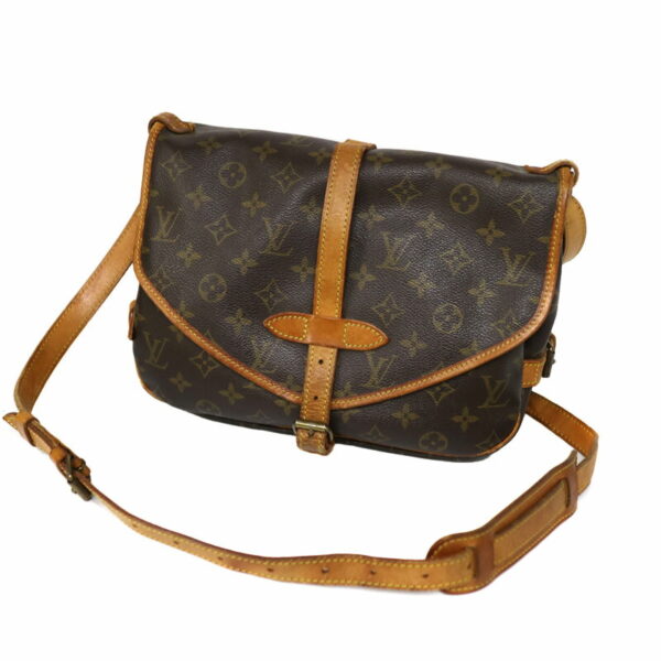 c21 3616 1 Louis Vuitton Saumur 30 Shoulder Bag Monogram Canvas Brown