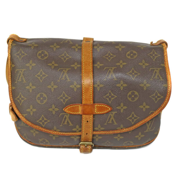 c21 3616 2 Louis Vuitton Saumur 30 Shoulder Bag Monogram Canvas Brown