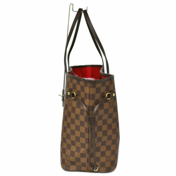 c21 3624 4 Louis Vuitton Neverfull MM Tote Bag Damier Ebene Brown