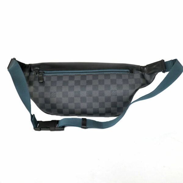 c21 3658 2 Louis Vuitton Waist Pouch Damier Graphite Black Gray