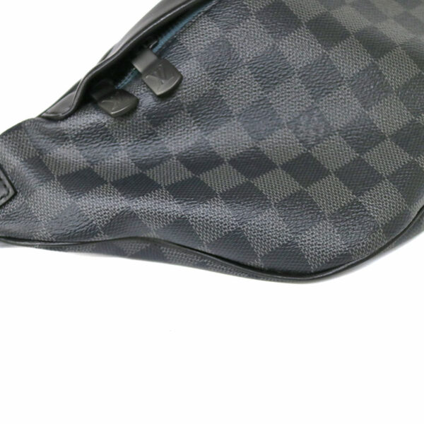 c21 3658 9 Louis Vuitton Waist Pouch Damier Graphite Black Gray