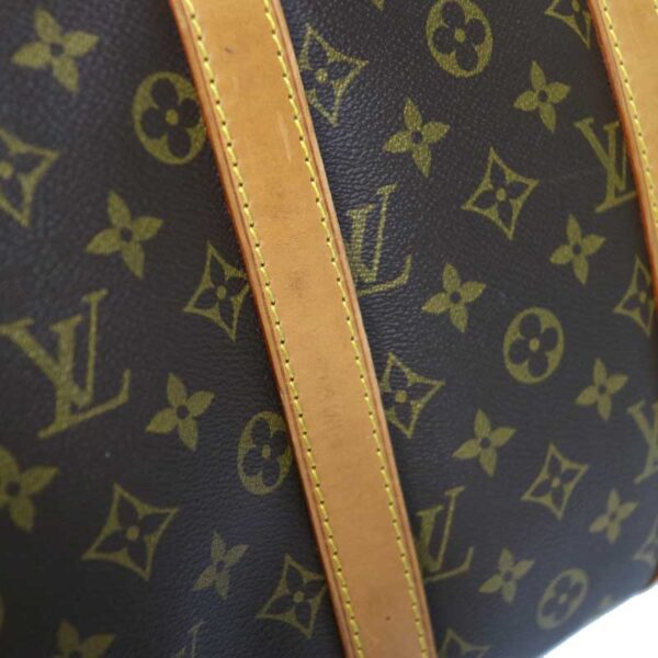 c21 3785 15 Louis Vuitton Keepall 45 Bag Monogram Canvas Brown