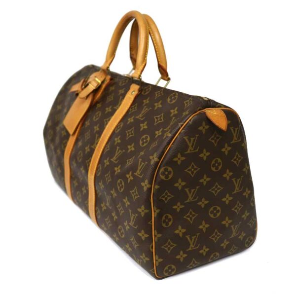 c21 3785 3 Louis Vuitton Keepall 45 Bag Monogram Canvas Brown