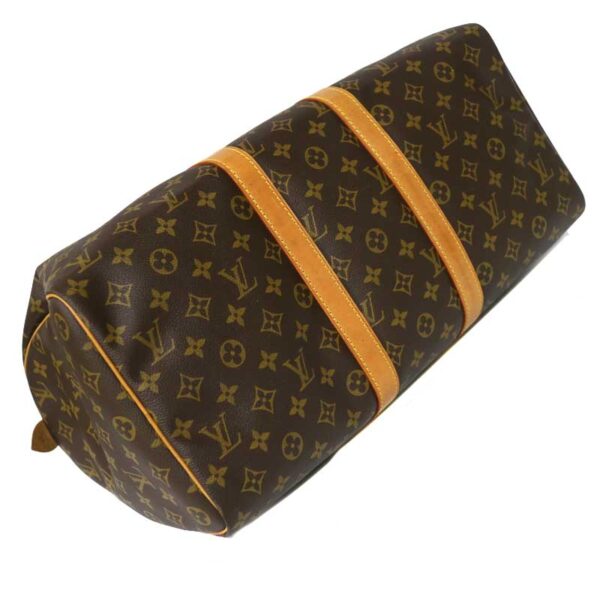 c21 3785 5 Louis Vuitton Keepall 45 Bag Monogram Canvas Brown