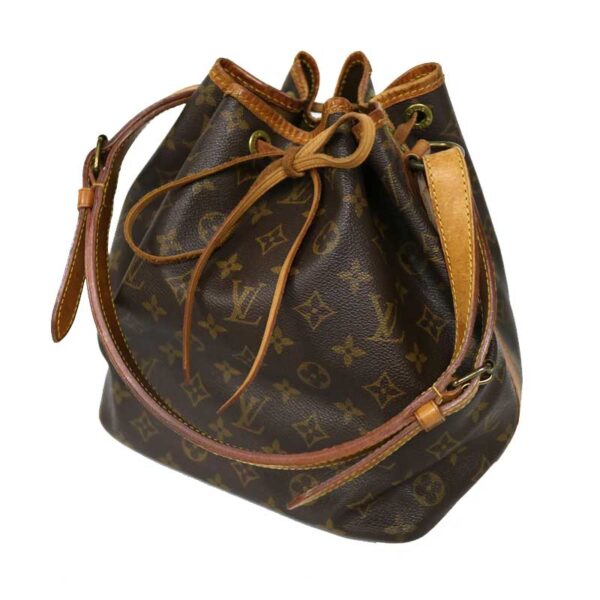 c21 3789 1 Louis Vuitton Petit Noe Drawstring Bag Monogram Canvas