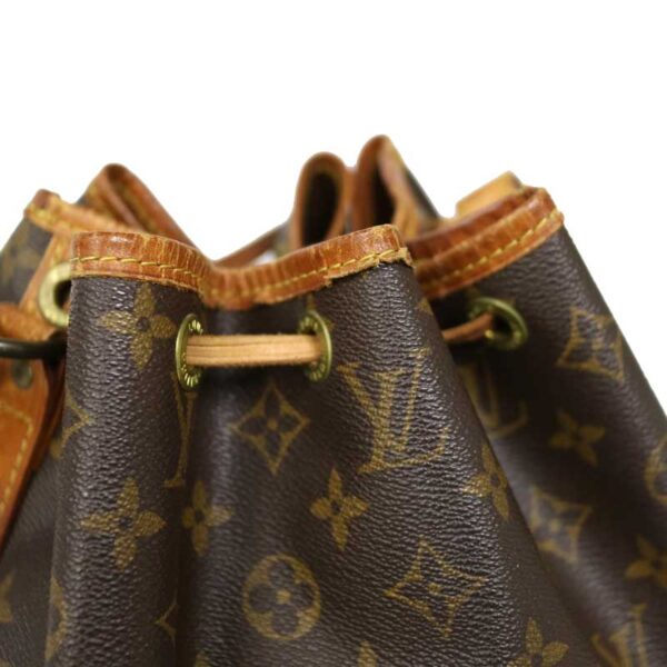 c21 3789 15 Louis Vuitton Petit Noe Drawstring Bag Monogram Canvas