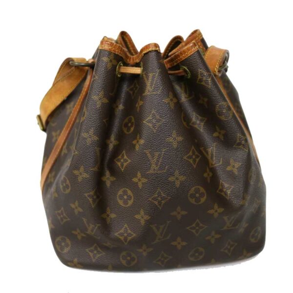 c21 3789 4 Louis Vuitton Petit Noe Drawstring Bag Monogram Canvas