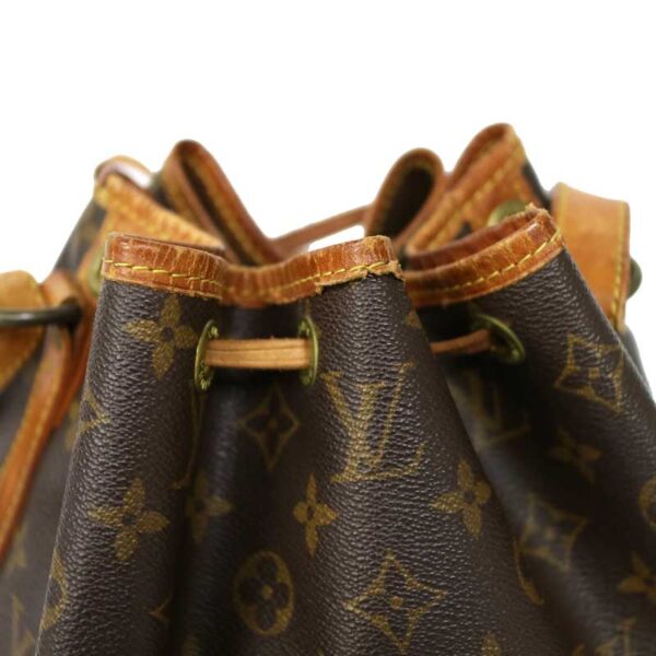 c21 3789 8 Louis Vuitton Petit Noe Drawstring Bag Monogram Canvas