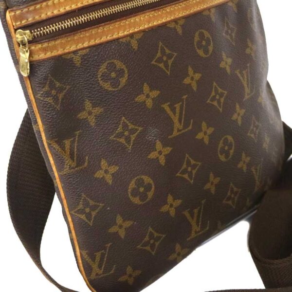 c21 3790 12 Louis Vuitton Pochette Bosphore Shoulder Bag Monogram Canvas Brown