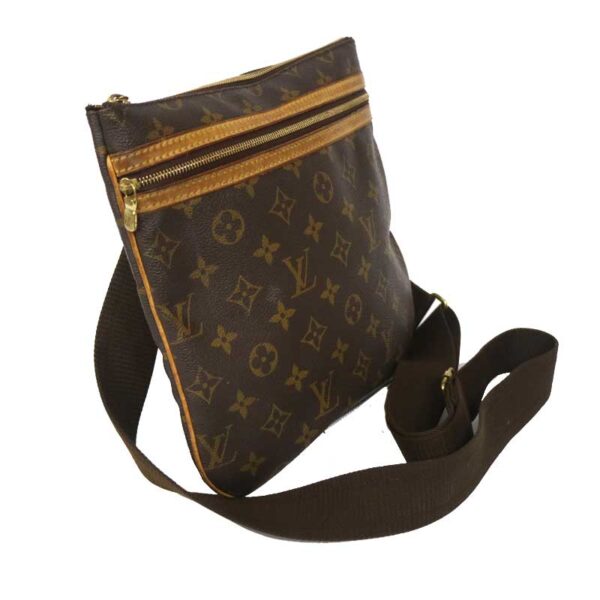 c21 3790 2 Louis Vuitton Pochette Bosphore Shoulder Bag Monogram Canvas Brown