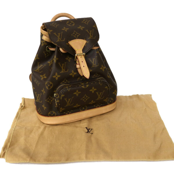 c21 3825 12 Louis Vuitton Mini Monsouris Backpack Monogram Canvas Brown