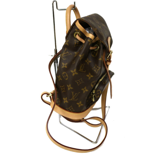 c21 3825 2 Louis Vuitton Mini Monsouris Backpack Monogram Canvas Brown