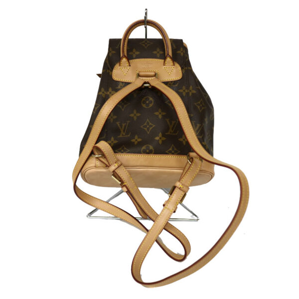 c21 3825 4 Louis Vuitton Mini Monsouris Backpack Monogram Canvas Brown