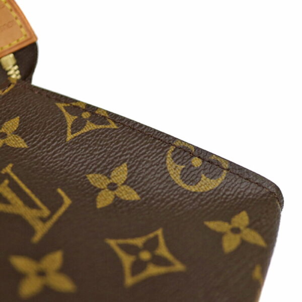 c21 3890 16 Louis Vuitton Petit Bucket Handbag Monogram Canvas Brown