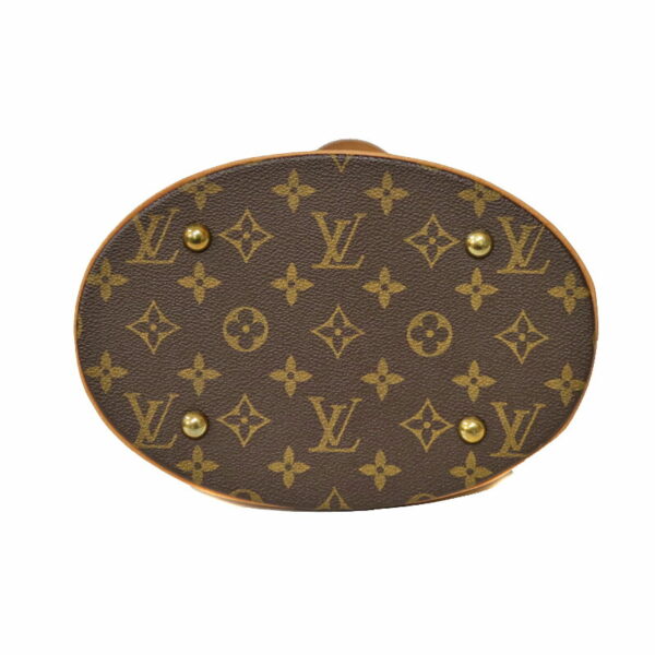 c21 3890 3 Louis Vuitton Petit Bucket Handbag Monogram Canvas Brown