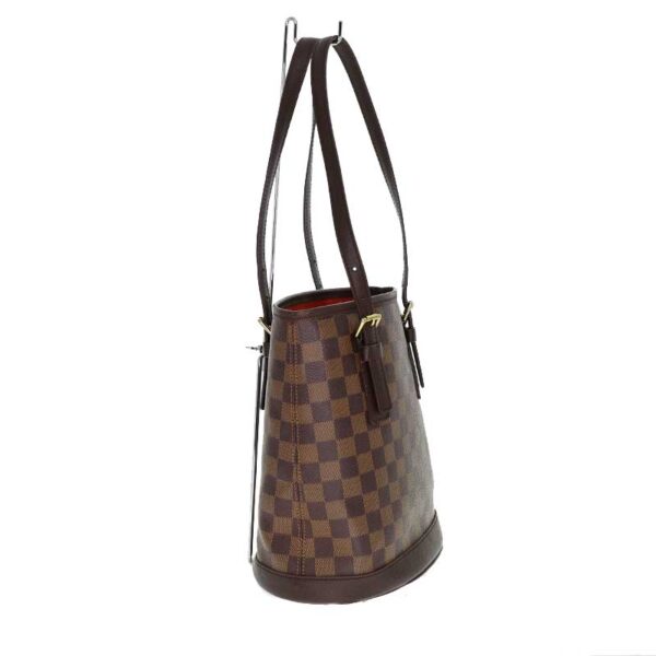 c21 3912 2 Louis Vuitton Bucket Tote Bag Damier Canvas Brown