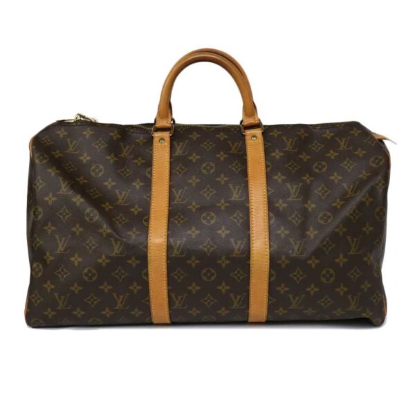 c21 3935 1 Louis Vuitton Keepall 50 Bag Monogram Canvas Brown