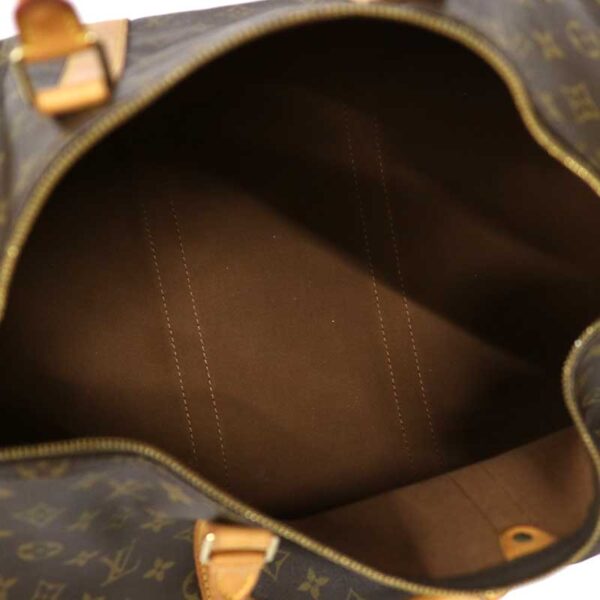 c21 3935 11 Louis Vuitton Keepall 50 Bag Monogram Canvas Brown