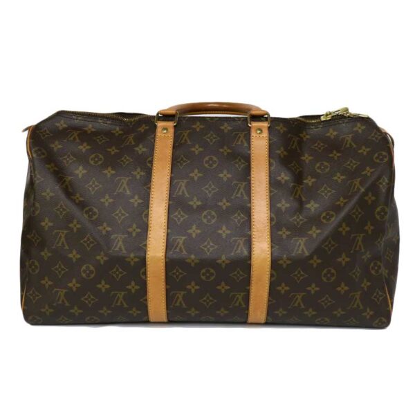 c21 3935 2 Louis Vuitton Keepall 50 Bag Monogram Canvas Brown