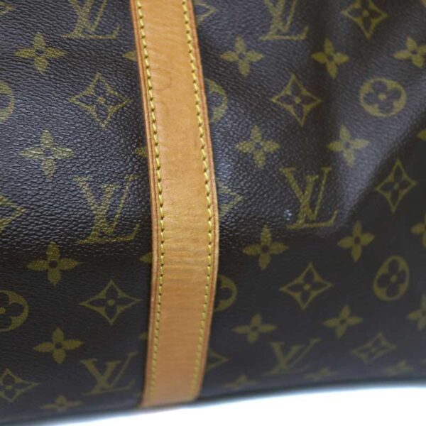 c21 3935 8 Louis Vuitton Keepall 50 Bag Monogram Canvas Brown