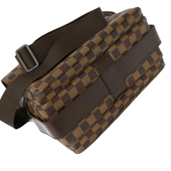 c21 3999 5 Louis Vuitton Naviglio Shoulder Bag Damier Canvas Brown