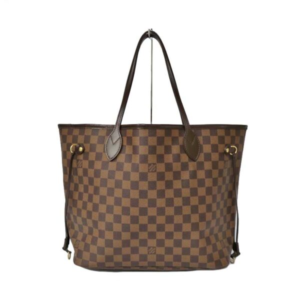 c21 4171 1 Louis Vuitton Neverfull MM Tote Bag Damier Ebene Brown