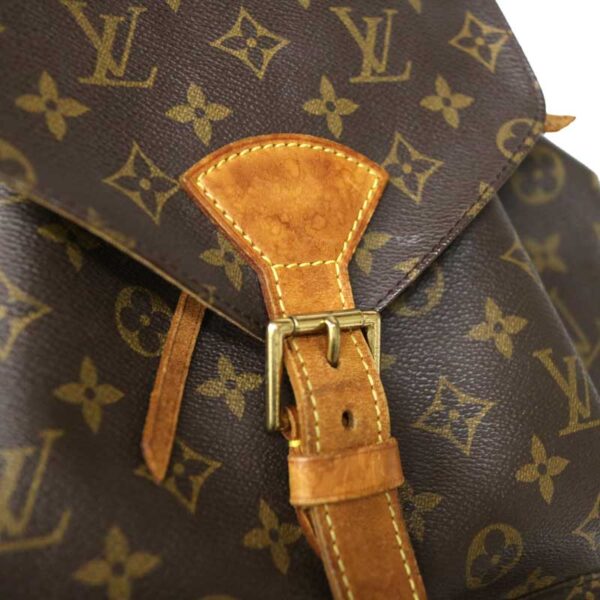 c21 4210 17 Louis Vuitton Monsouris GM Backpack Monogram Canvas Brown