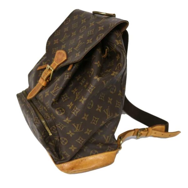 c21 4210 3 Louis Vuitton Monsouris GM Backpack Monogram Canvas Brown