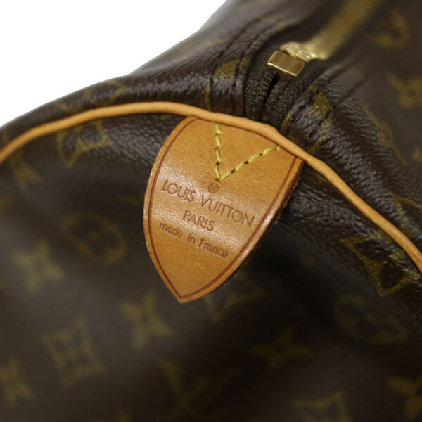 c21 4228 10 Louis Vuitton Keepall 55 Bag Monogram Canvas Brown