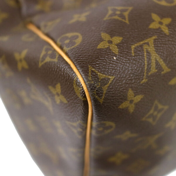 c21 4228 11 Louis Vuitton Keepall 55 Bag Monogram Canvas Brown