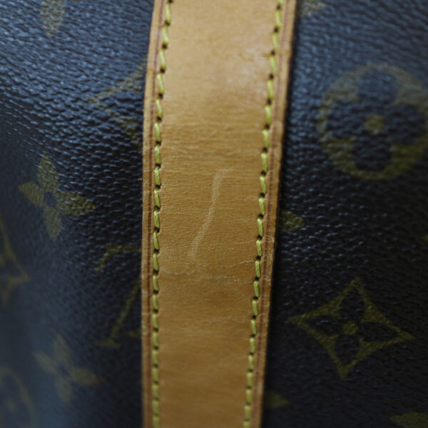 c21 4228 13 Louis Vuitton Keepall 55 Bag Monogram Canvas Brown