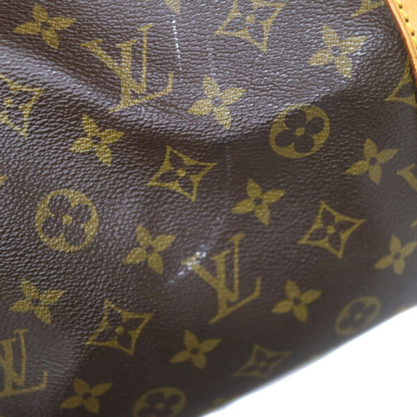 c21 4228 15 Louis Vuitton Keepall 55 Bag Monogram Canvas Brown