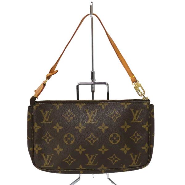 c21 4280 2 Louis Vuitton Pochette Accessoire Monogram Canvas Brown