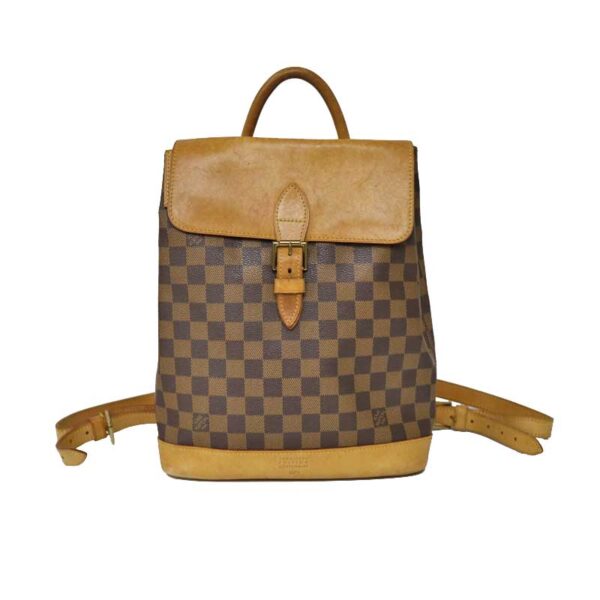 c21 4373 1 Louis Vuitton Arlequin Backpack Damier Canvas Brown