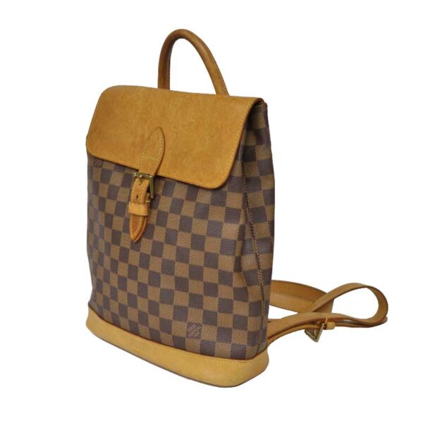 c21 4373 3 Louis Vuitton Arlequin Backpack Damier Canvas Brown