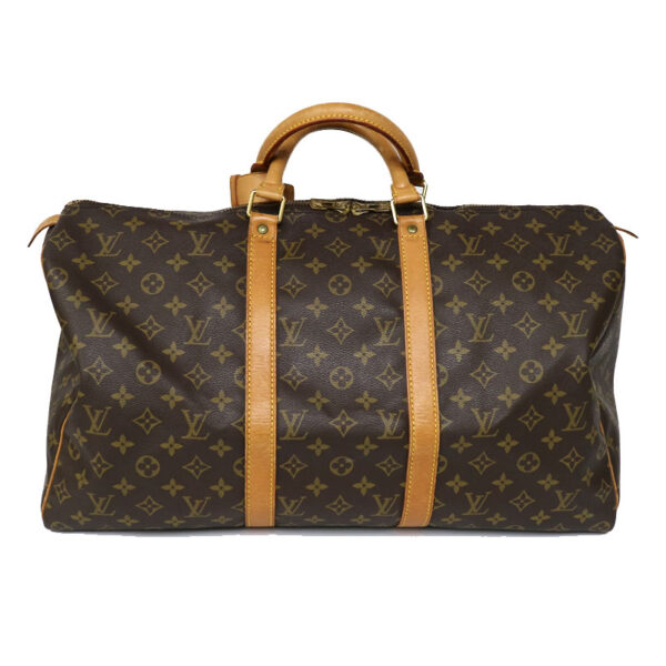 c21 4374 1 Louis Vuitton Keepall 50 Bag Monogram Canvas