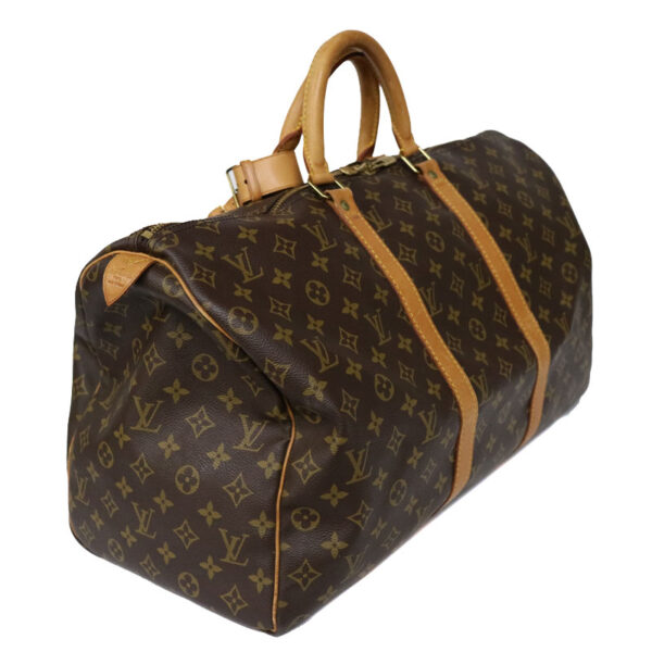 c21 4374 2 Louis Vuitton Keepall 50 Bag Monogram Canvas