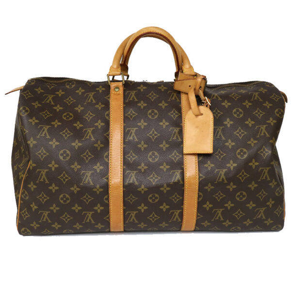 c21 4374 4 Louis Vuitton Keepall 50 Bag Monogram Canvas