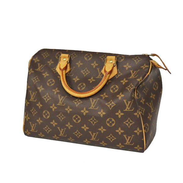 c21 4487 1 Louis Vuitton Speedy 30 Handbag Monogram Canvas Brown