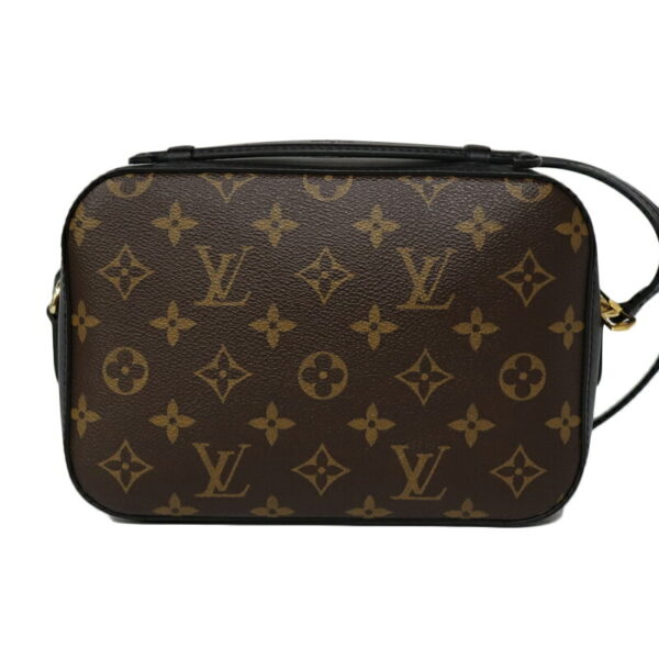 c21 4868 3 Louis Vuitton Saintonge Shoulder Bag Monogram Canvas Black