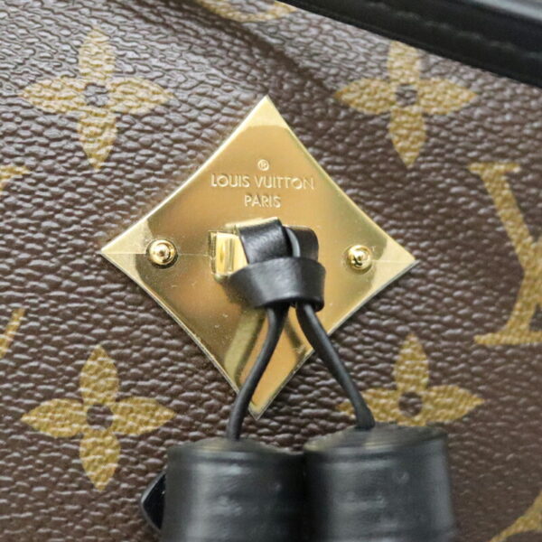 c21 4868 5 Louis Vuitton Saintonge Shoulder Bag Monogram Canvas Black