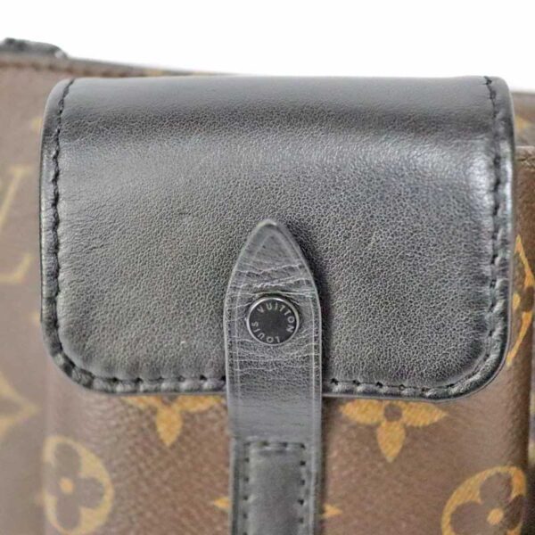 c21 4966 11 Louis Vuitton Christopher Bum Bag Crossbody Monogram Canvas Brown