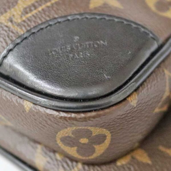 c21 4966 12 Louis Vuitton Christopher Bum Bag Crossbody Monogram Canvas Brown