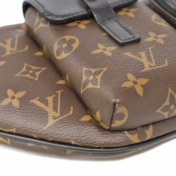 c21 4966 3 Louis Vuitton Christopher Bum Bag Crossbody Monogram Canvas Brown