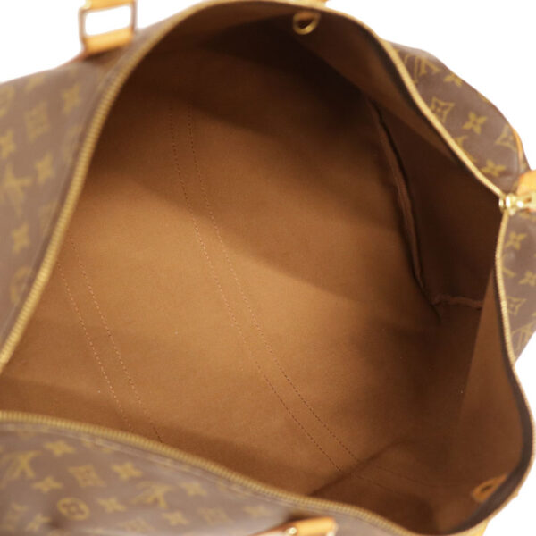 c21 4972 14 Louis Vuitton Keepall 55 Bag Monogram Canvas Brown