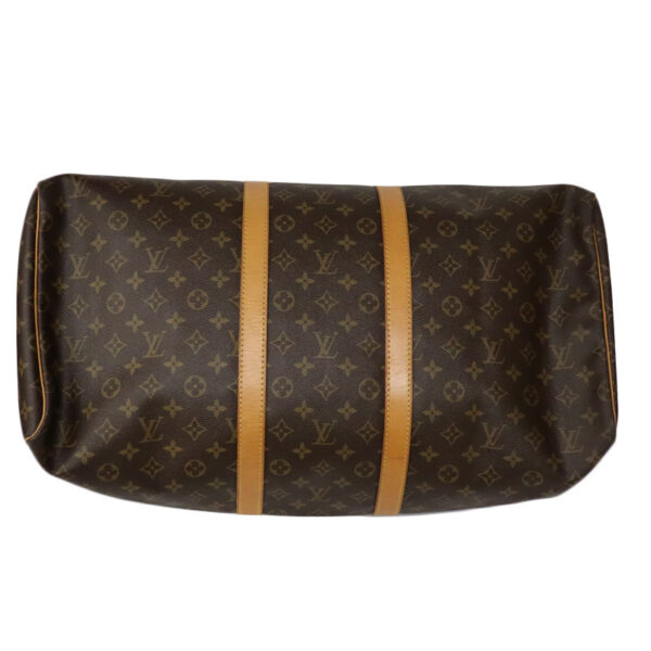 c21 4972 5 Louis Vuitton Keepall 55 Bag Monogram Canvas Brown