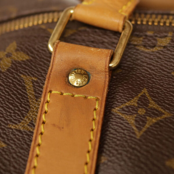 c21 4972 8 Louis Vuitton Keepall 55 Bag Monogram Canvas Brown